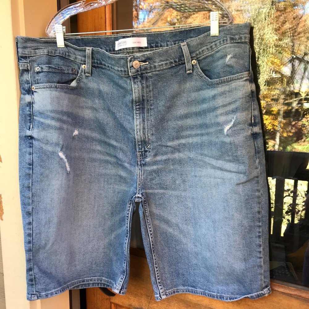 Signature Levi's Strauss Denim Jean Shorts W42